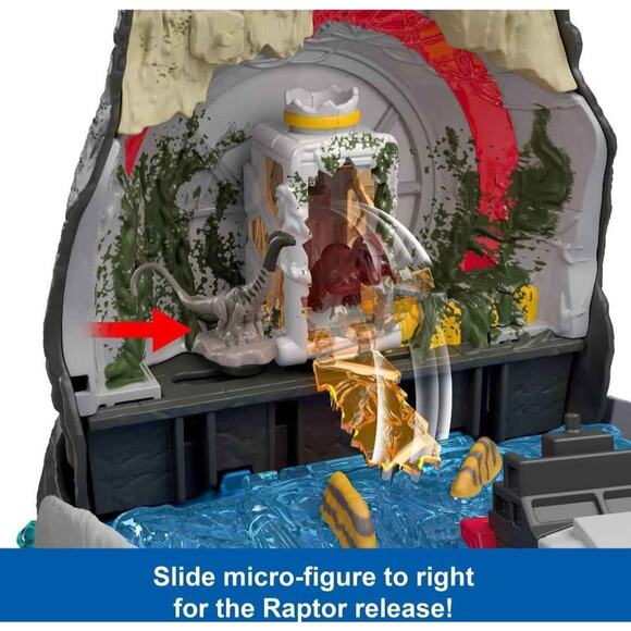 Jurassic World Rebirth Deluxe Mosasaurus Playset, 7 Interactive Features & Sound - Picture 3 of 6